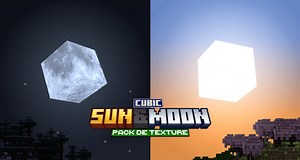 Minecraft : Révolutionnez Votre Ciel avec Soleil et Lune Cubique