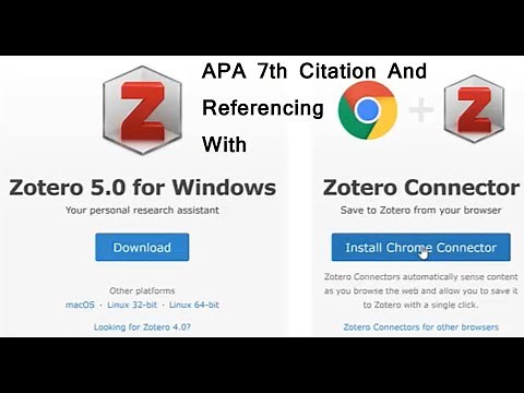APA 7th Citation and Reference Using Zotero: Handy Tool for Academic Writers and Researchers