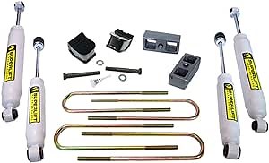 RealTruck Superlift 2" Lift Kit for Ford F-250/F-350 | Complete Lift Kit with Front & Rear Superlift Shadow Series Shocks | K1009 | Fits 2005-2010 Ford F-250 / F-350 4WD