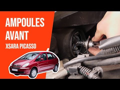 Changing the front light bulbs XSARA PICASSO 💡