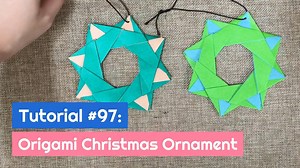 Origami Ornament for Christmas 🎄 Let’s do this for Christmas decoration More tutorial, subscribe Youtube: https://www.youtube.com/TheIdeaKing Tutorial post: http://bit.ly/origami-ornament | The Idea King