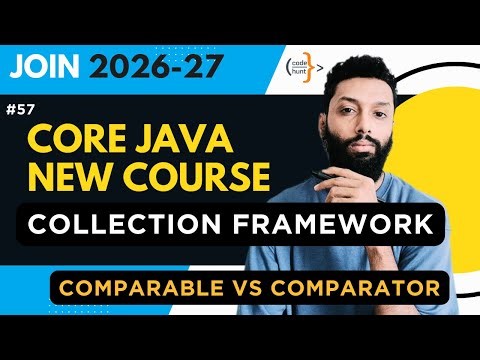 Java Comparable vs Comparator in Hindi | Sorting in Java | Collection Framework