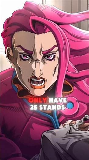 How many stands are there in JoJo's bizarre adventure? | #jojo #anime #jjba #jotaro