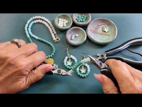 Coastal Bloom Earrings DIY