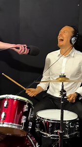 So, Woody's cover band is performing in a week...this is his first attempt at the drums | Will and Woody