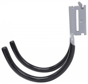 CargoSmart Dual Arm J-Hook for E Track and X Track Systems - Rubber Coated - 200 lbs CargoSmart E Tr