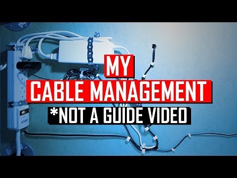 My Ultimate Cable Management! [IKEA LINNMON]