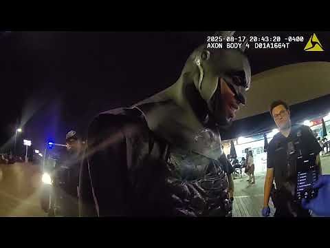 The Moment Batman was arrested in Atlantic City