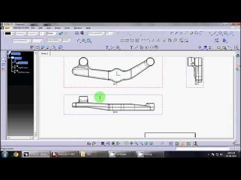 catia v5 drafting |Drafting Workbench| converted to autocad dwg format catia tips and tricks