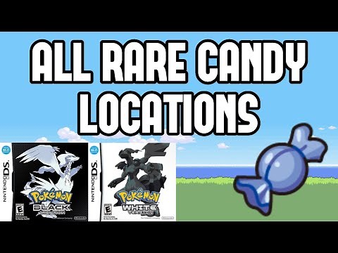 All Rare Candy Locations in Pokemon Black & White