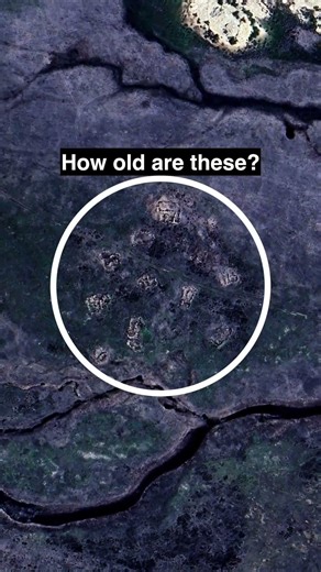 Stone ruins? Found on Google Earth.
