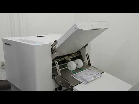UCHIDA AeroFold Plus Paper folding machine introduction