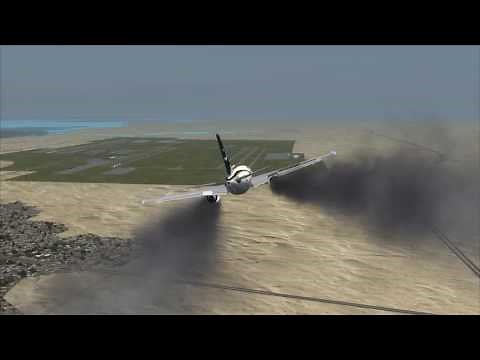 Plane Crash Jeddah Airport PIA A310 ++ FSX