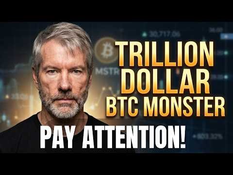 $MSTR Trillion Dollar BTC Monster is HERE! - Michael Saylor Bitcoin News