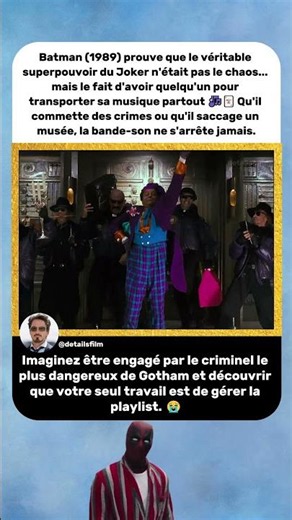 Le Véritable Pouvoir du Joker ? Sa Playlist 🎶🃏😂 | Batman (1989)