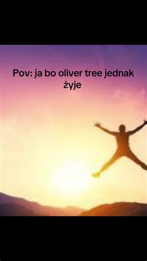 On już nigdy nie wróci — reakcja na wieść o Oliverze Tree