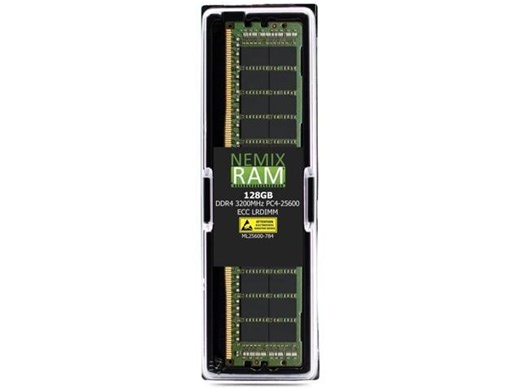 NEMIX RAM 128GB (1X128GB) DDR4 3200MHZ PC4-25600 8Rx4 1.2V CL22 288-PIN ECC LRDIMM Load Reduced Server Memory Compatible with SuperMicro MEM-DR412L-CL02-LR32 - Newegg.com