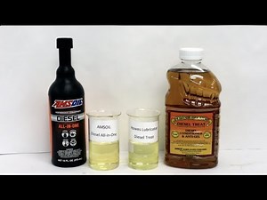 AMSOIL All In One Diesel Fuel Additive vs Howes