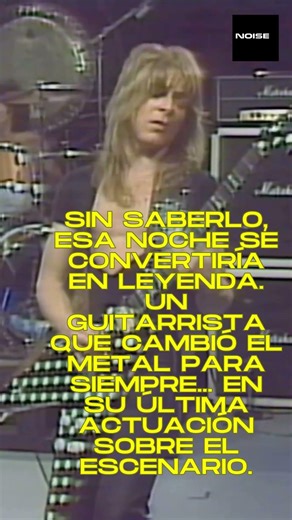 El último show de Randy Rhoads ⚡ Una noche histórica (1982)