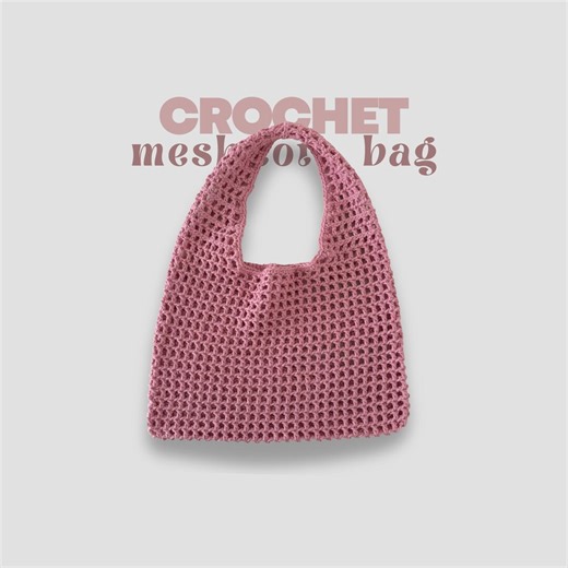 Crochet Total Mesh Bag Pattern | PDF Pattern - Etsy