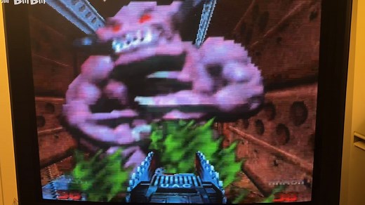 N64 DOOM64 实际机卡带试玩演示