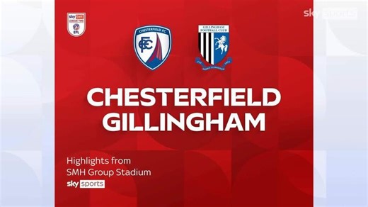 Chesterfield 1-0 Gillingham | League Two highlights