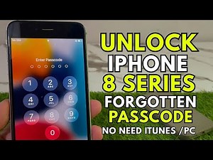 Unlock iPhone 8/8 Plus Forgotten Passcode 🔓 No Data Loss | No Computer Needed!