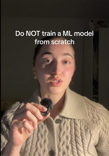 Do NOT train a ML model from scratch. I’ll show you some resources that have pre-trained models that you can use and modify. Check out the following: • Model Zoo curates pre-trained deep learning models for various frameworks and domains. You can find pre-trained models for computer vision, natural language processing, audio and speech, etc. • You can also find pre-trained ML models in the AWS marketplace. These can be quickly deployed on the Amazon SageMaker, which is a fully managed cloud mach