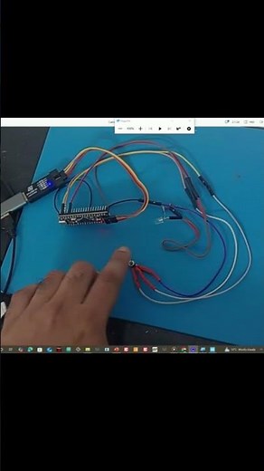 STM32 and push button tutorial. #diy #circuit #control #electronics #microcontroller