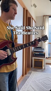 She Said She Said - The Beatles I always go back to Revolver, its such a great album so today I got stuck into learning this one! Great lead parts as always from George! #thebeatles #paulmccartney #johnlennon #georgeharrison #ringostarr #revolver | Tom Welch