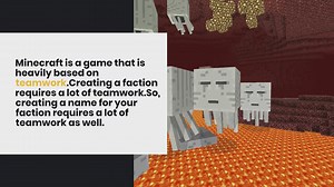 400+ Creative Minecraft Faction Team Names Ideas to Pick From