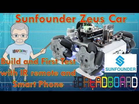 Sunfounder Zeus Car, Assembly and test