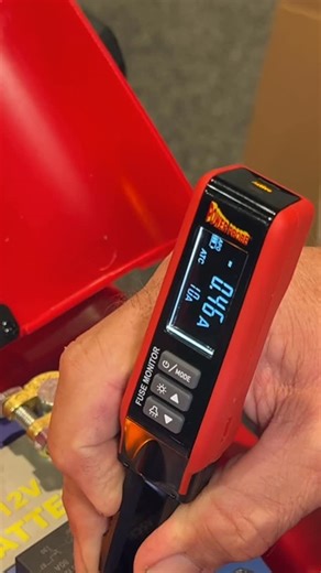 Shop Tool Reviews on Instagram: "The @powerprobeusa PPFUSE Fuse Monitor takes the legwork out of finding a parasitic draw on a battery. No more charts to surf through, it’s all built in. Only $150. #shoplife #semashow #powerprobe #mechaniclife #tools"