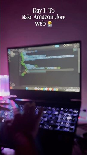 Day 1- To Make Amazon Clone Web | #shorts #amazon #clone #coding
