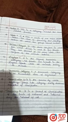 Bio short notes 🎯💯#11th students