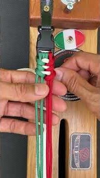 🇲🇽Pulsera Paracord🇲🇽 #knot #rope #paracord #bracelet #mexico