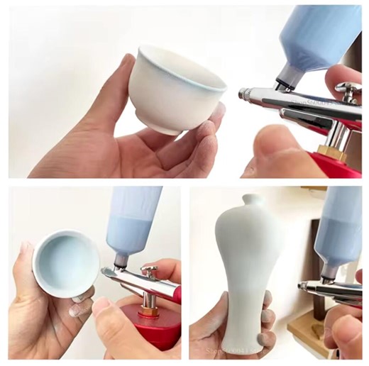 Pottery Portable Spray Glaze Pen – Stainless Steel Glazing Tool, Manual Pigment Spray Gun (no Air Pump Required) - Etsy UK