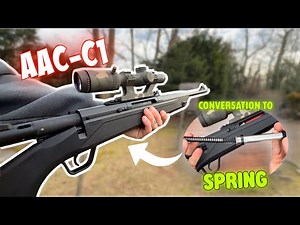 Is the Action Army AAC-C1 Better as a SPRING Sniper? Full Performance Test