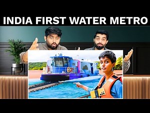 Pakistani Reaction On Inside India’s First WATER METRO ₹1137 Crore Project भारत का पहला Water Metro