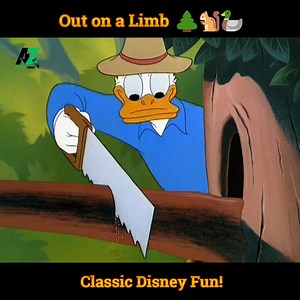 7.5M views · 10K reactions | Out on a Limb ️閭 | Chip 'n' Dale vs. Donald Duck in a Hilarious Showdown! | Classic Disney Fun! #OutOnALimb #ChipnDale #DonaldDuck #DisneyClassics #CartoonComedy #DisneyMagic #ClassicAnimation #FunnyMoments #FamilyEntertainment #Nostalgia | Crowdly | Facebook