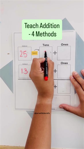 Nisha Yadav| Your Key to Easy Learning Activities on Instagram: "SAVE these strategies to practice addition and subtraction. Comment “MATS” for a link to this resource. 1. Addition – Counting On Example: 13 + 5 Start with the larger number (13). Count on 5 more: 14, 15, 16, 17, 18. Stop when you’ve counted 5 numbers. Answer: 18 💡 Tip: Use circles, fingers, or counters to help visualize the counting steps. 2. Addition – Carry Over (Regrouping) Example: 49 + 26 Add the ones place first: 9 + 6 = 1