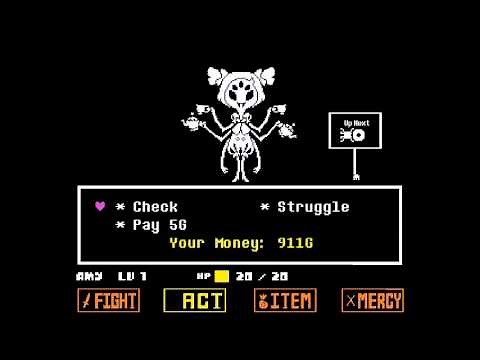 Undertale - Pacifist - Muffet full