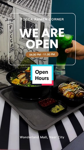 Authentic Halal Ramen at Pucca Ramen in Wonderland Mall, Cairo
