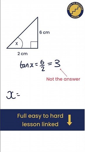 Trigonometry - Remember the inverse | GCSE Maths