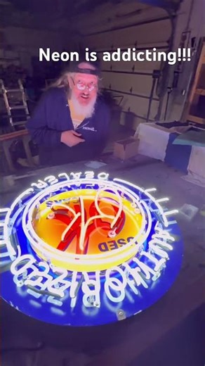 Once you buy one, it’s hard to stop!!! Neon can be addicting. #handmade #neon #clock #shop #custom