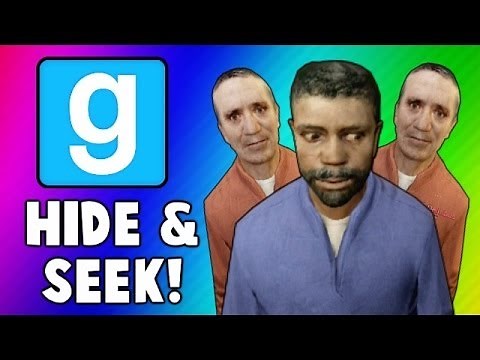 Gmod Hide and Seek Funny Moments - Swimming Glitch, Tree Formation, Ninja Vanish (Garry's Mod)