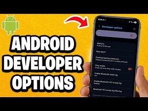 How To Enable or Disable Developer Options On Any Android - Fastest Guide
