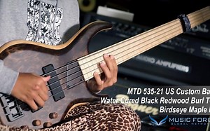 【电贝司】[MusicForce] MTD 535-21 US Custom Bass Demo by Robert Bubby Lewis