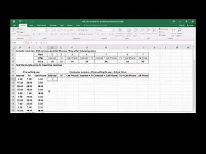 Price Bundling (Pricing Combo Offers) Part 1