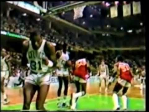 Tree Rollins Danny Ainge Bite game Celtics Hawks 1983 G3